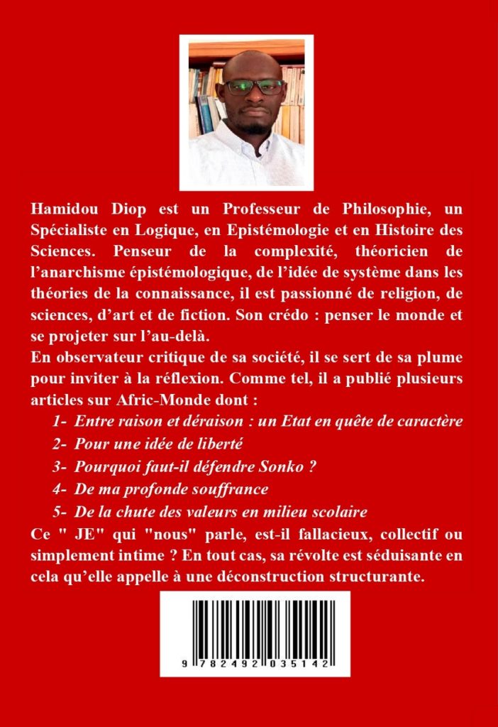 Hamidou Diop: JE NOUS PARLE !