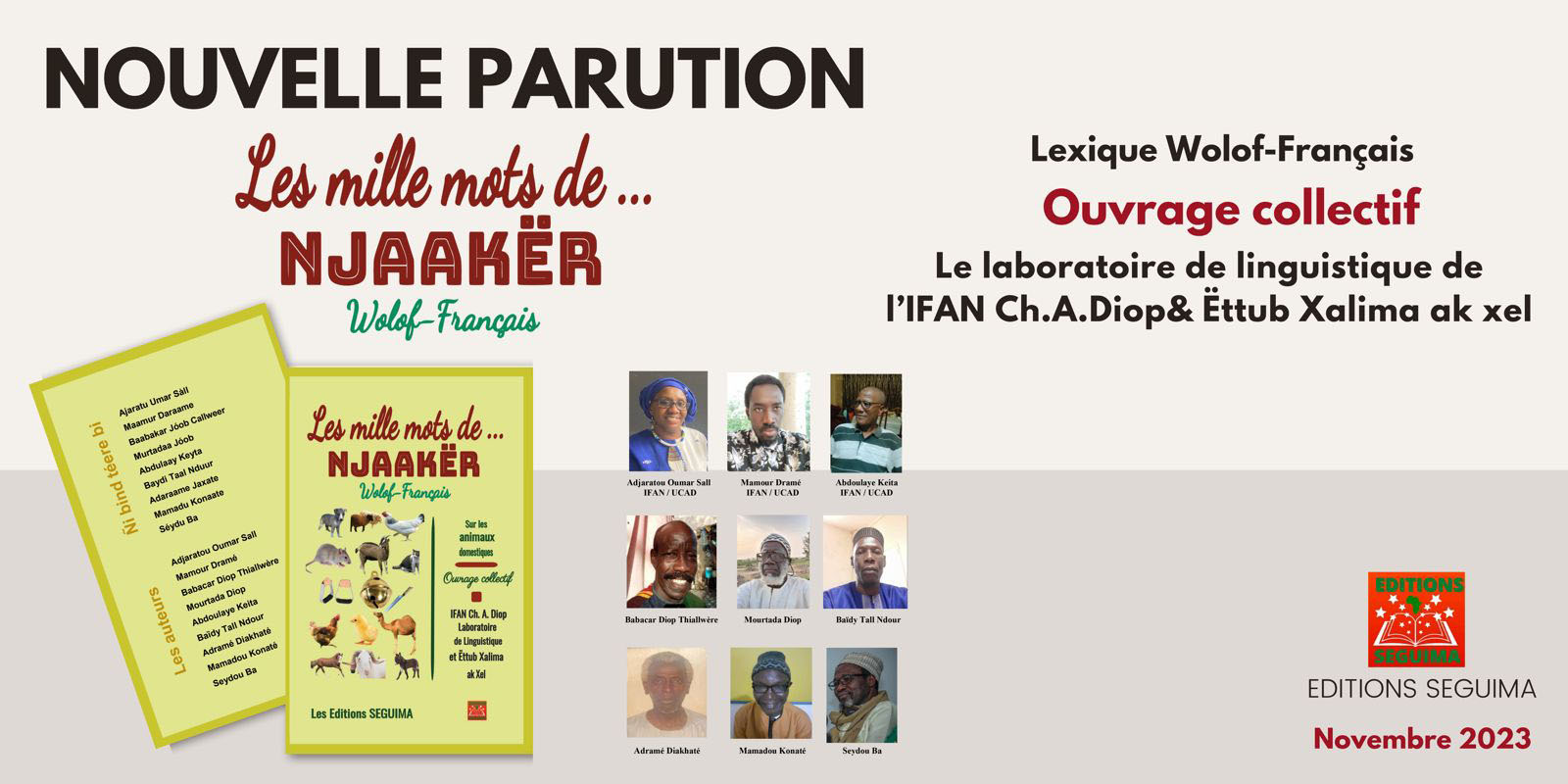 Comme les autres langues africaines, le wolof s’appuie beaucoup sur un imaginaire puisé dans l’univers des animaux. Ces êtres non humains permettent, (certes à leur insu) de construire des histoires, d’inventer des proverbes, de prononcer des sentences, d’édicter des règles etc. Rien de gratuit. L'intention est pédagogique. Les animaux domestiques donnent l’occasion d’exprimer des désirs de façon allusive, de magnifier des qualités ou de signaler des défauts. « Noble comme le cheval. » ; « Aussi généreuse qu'une vache » ; « Canaille comme un chien » etc. Même nos fantasmes y passent car, si le bouc est content de la chèvre c'est pour sa "disponibilité ponctuelle" ; sa queue est courte, bien repliée …