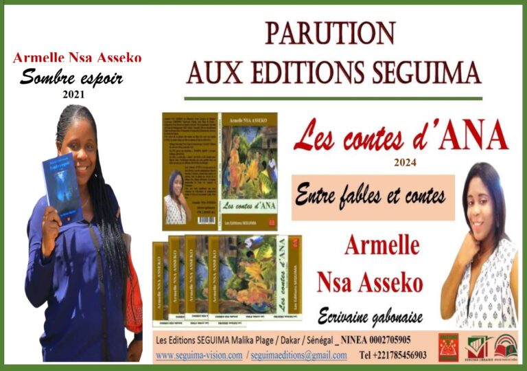 « Les contes d’ANA », est un recueil de contes à l’bord facile. Les textes sont structurés de façon linéaire avec des images enchanteresses qui illustrent merveilleusement les histoires racontées. A travers ce texte très coloré, on devine un pays luxuriant face à son destin conduit parfois par des prédateurs. Armelle Nsa Asseko (ANA) sonne une alerte insistante pour la défense des valeurs que nous sommes en train de perdre dangereusement. Qu’elle soit entendue, pour un Gabon réconcilié avec lui-même, dans une Afrique authentique. Lisez ces récits et faites-les lire à vos enfants. Vous verrez que le jeu en vaut bien la chandelle. Bonne lecture