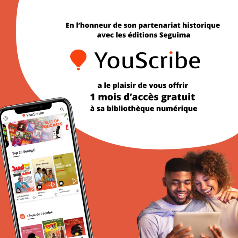 LE BEAU GESTE DE YOUSCRIBE ENVERS LES AUTEURS DE L'ANTHOLOGIE ADFRICAINE DE LA NOUVELLE C'est l'Afrique SEGUIMA 2024. LES CODES SONT DISTRIBUES VIA LES BOITES MAIL DES INTERESSES. La suite, ensuite in sha Allah.