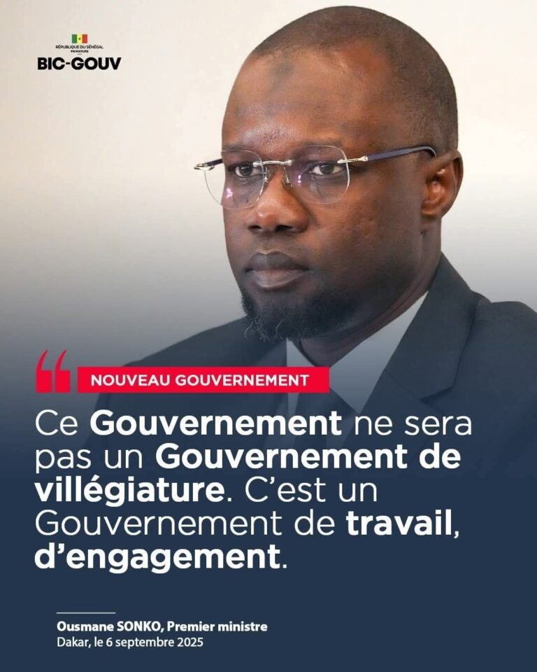 « DEUX MOTS » DUR LE REMANIEMENT MINISTÉRIEL