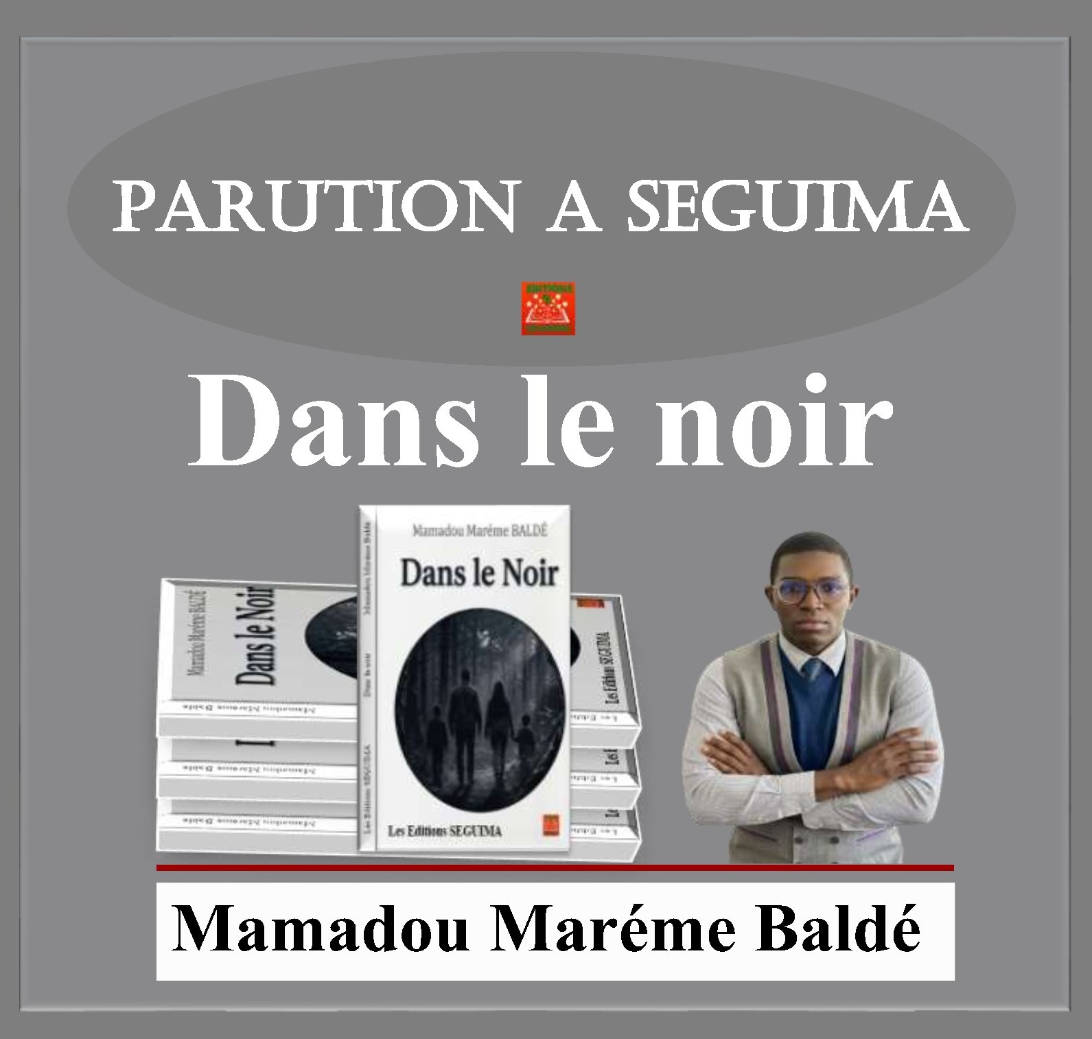 « Dans le noir », texte qui s’inscrit dans la rubrique des débats de société, l’auteur nous dit : « Le monde n’est pas tel que nous le percevons. Derrière le rideau de nos certitudes quotidiennes se cache une réalité plus vaste, souvent plus sombre, où la lumière et l’obscurité se livrent une lutte sans merci. » Dans Le Noir nous présente le spectacle de cette confrontation entre le Bien et le Mal dans notre MOI intérieur. Les dégâts, nous en souffrons moralement et matériellement. »… À travers les pages de cette étude, l’auteur nous invite à une introspection salutaire.
