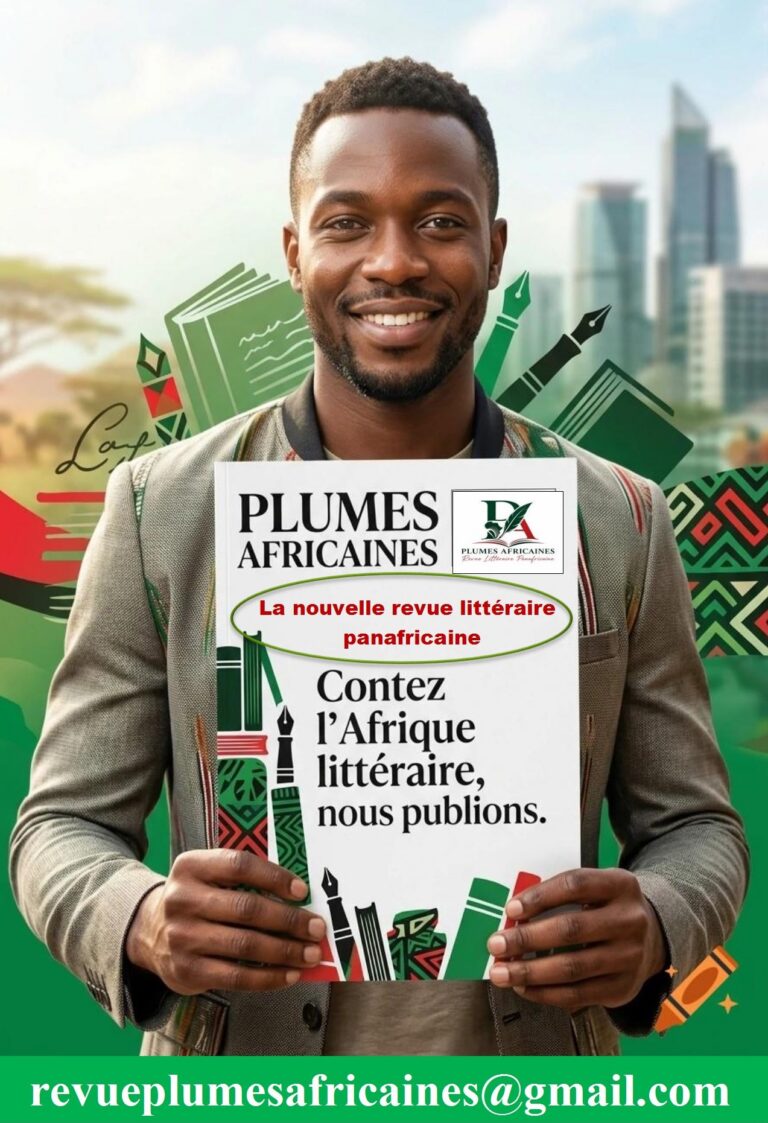 Le périodique 𝗣𝗟𝗨𝗠𝗘𝗦 𝗔𝗙𝗥𝗜𝗖𝗔𝗜𝗡𝗘𝗦 est une revue littéraire à vocation panafricaine interactive, logée dans la https://librairienumerique-seguima.com administrée par 𝗘𝗾𝘂𝗶𝗽𝗲 𝗦𝗘𝗚𝗨𝗜𝗠𝗔 aidée du 𝗰𝗼𝗺𝗶𝘁𝗲́ 𝗱𝗲 𝗹𝗲𝗰𝘁𝘂𝗿𝗲/𝗰𝗼𝗿𝗿𝗲𝗰𝘁𝗶𝗼𝗻, de ladite maison d'édition. Elle s'inscrit dans une démarche de souveraineté culturelle visant à promouvoir la création littéraire du continent et de sa diaspora. 𝗜𝗡𝗧𝗘́𝗥𝗘̂𝗧 𝗠𝗔𝗝𝗘𝗨𝗥 De la visibilité pour nous tous en même temps que l’opportunité de partager nos idées. D’importantes réflexions et’activités marquantes sont publiées de façon dispersée dans les réseaux sociaux : Facebook, X, Tik Tok, Linedin etc. Il s’agit ici d’avoir une plateforme unique à caractère littéraire qui condense toute l’actualité du Livre africain •𝗟𝗮𝗻𝗰𝗲𝗺𝗲𝗻𝘁 : Prévu pour le 𝟭𝟱 𝗼𝗰𝘁𝗼𝗯𝗿𝗲 𝟮𝟬𝟮𝟲 à l'occasion de la 𝗙𝗜𝗟𝗗𝗔𝗞. Le Premier numéro paraîtra à cette date in sha Allah. .𝗣𝗲́𝗿𝗶𝗼𝗱𝗶𝗰𝗶𝘁𝗲́ : Variable, fixée en fonction de la densité et de l'urgence des sujets littéraires traités. •𝗖𝗼𝗻𝘁𝗿𝗶𝗯𝘂𝘁𝗲𝘂𝗿𝘀 : Ouverte à tous les acteurs du Livre, vivant en Afrique ou dans sa diaspora (l'éditorial restant réservé à 𝗦𝗘𝗚𝗨𝗜𝗠𝗔). •𝗣𝗮𝗿𝘁𝗲𝗻𝗮𝗶𝗿𝗲𝘀 : Signalez-vous. 𝑪𝑶𝑵𝑻𝑬𝑵𝑼 𝑫𝑼 𝑷𝑬𝑹𝑰𝑶𝑫𝑰𝑸𝑼𝑬 1. 𝗔𝗿𝘁𝗶𝗰𝗹𝗲𝘀 & 𝗖𝗿𝗶𝘁𝗶𝗾𝘂𝗲𝘀 : Analyses de la littérature africaine et mondiale, critiques d'ouvrages, portraits d'auteurs, témoignages et tribunes d'opinion sur l'évolution du monde du Livre. 𝟮.𝗘́𝘃𝗲́𝗻𝗲𝗺𝗲𝗻𝘁𝘀 𝗹𝗶𝘁𝘁𝗲́𝗿𝗮𝗶𝗿𝗲𝘀 : Couverture et reportages d'événements visant la promotion du livre (salons, festivals, foires, forums, cérémonies de dédicace, panels). 𝟯.𝗣𝘂𝗯𝗹𝗶𝗰𝗮𝘁𝗶𝗼𝗻𝘀 𝗹𝗶𝘁𝘁𝗲́𝗿𝗮𝗶𝗿𝗲𝘀 : Un texte de fiction inédit qu'il s'agisse de Nouvelle ou non sera publié à chaque parution (5 pages maximum en format A4, police Times New Roman 12). Les critères retenus sont : beauté du texte, regard positif sur la ou les cultures africaines et originalité. 𝟰.𝗣𝗼𝘀𝘁𝗲𝗿𝘀 & 𝗣𝗼𝗿𝘁𝗿𝗮𝗶𝘁𝘀 : Mises en valeur grand format de personnalités littéraires africaines contemporaines ou de figures marquantes disparues. 𝑴𝒐𝒅𝒂𝒍𝒊𝒕𝒆́𝒔 𝒅'𝒂𝒄𝒄𝒆̀𝒔 𝒆𝒕 𝒄𝒐𝒏𝒕𝒓𝒊𝒃𝒖𝒕𝒊𝒐𝒏𝒔 𝑨𝑪𝑪𝑬𝑺𝑺𝑰𝑩𝑰𝑳𝑰𝑻𝑬 𝗧𝗮𝗿𝗶𝗳𝗶𝗰𝗮𝘁𝗶𝗼𝗻 & 𝗔𝗯𝗼𝗻𝗻𝗲𝗺𝗲𝗻𝘁𝘀 : Gratuit pour les membres de la 𝗖𝗢.𝗡𝗘𝗘𝗦, les auteurs des 𝗘́𝗱𝗶𝘁𝗶𝗼𝗻𝘀 𝗦𝗘𝗚𝗨𝗜𝗠𝗔 et les contributeurs à la revue. Pour les autres lecteurs, l'accès se fait via un abonnement de 𝟮𝟬𝟬 𝗙𝗖𝗙𝗔 𝗽𝗮𝗿 𝗷𝗼𝘂𝗿 sur la plateforme https://librairienumerique-seguima.com• 𝗖𝗢𝗡𝗧𝗥𝗜𝗕𝗨𝗧𝗜𝗢𝗡𝗦 Les articles, récits de fiction, reportages et visuels peuvent être transmis directement à l'adresse 𝗿𝗲𝘃𝘂𝗲𝗽𝗹𝘂𝗺𝗲𝘀𝗮𝗳𝗿𝗶𝗰𝗮𝗶𝗻𝗲𝘀@𝗴𝗺𝗮𝗶𝗹.𝗰𝗼𝗺 𝗘𝗤𝗨𝗜𝗣𝗘 𝗦𝗘𝗚𝗨𝗜𝗠𝗔